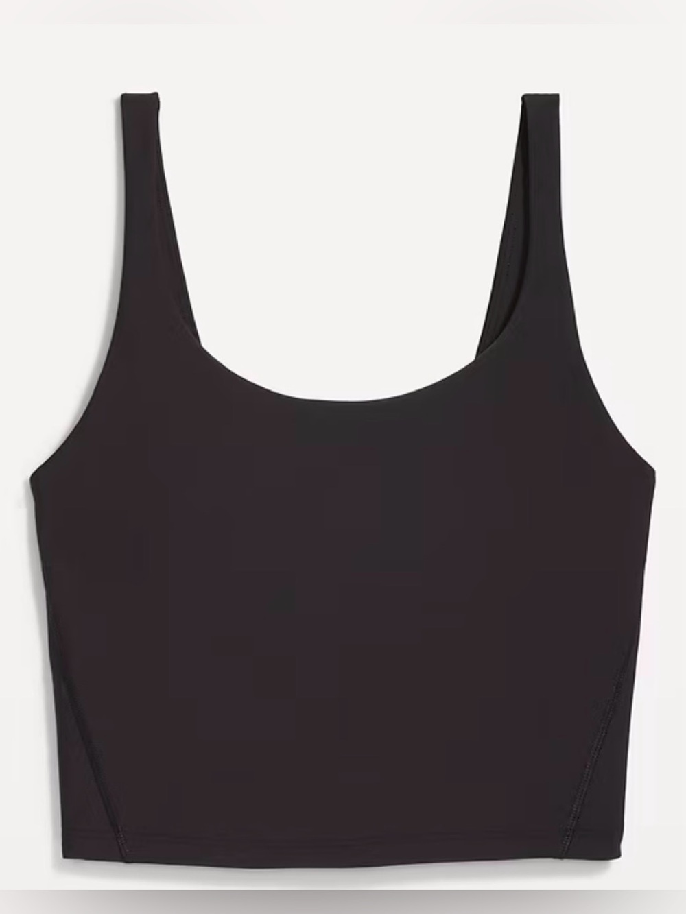 Old Navy Small Black Light Support PowerSoft Longline Sports Bra